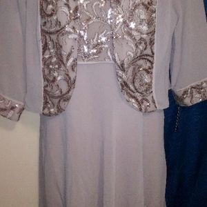 LE BOS dress with matching jacket